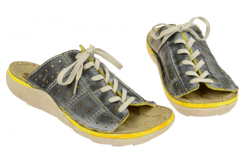 Eject Fixe Herren Pantolette grau