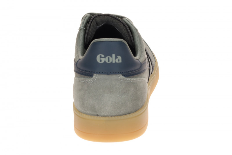 Gola Viper Schuhe Sneakers grau blau Herren Velour CMB735
