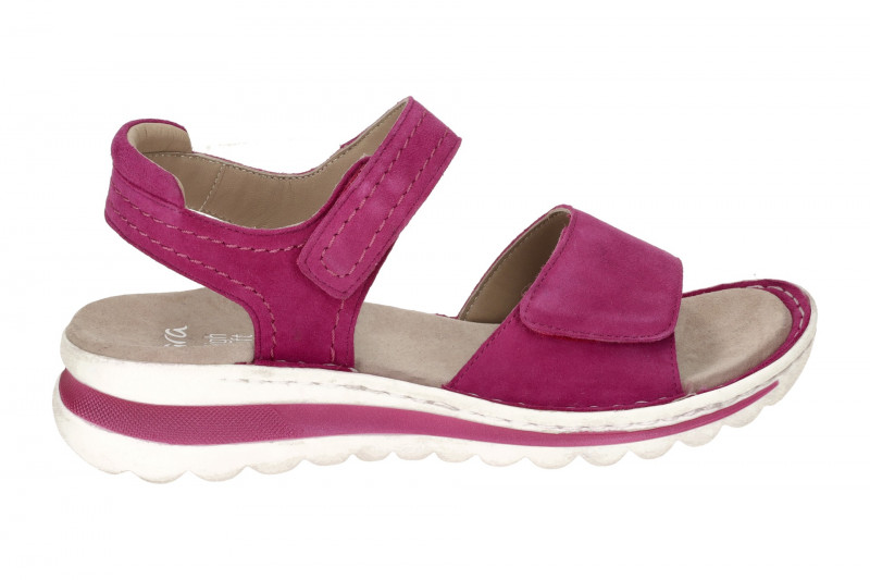 ara Tampa Sandale pink Samt Velour 12-47207