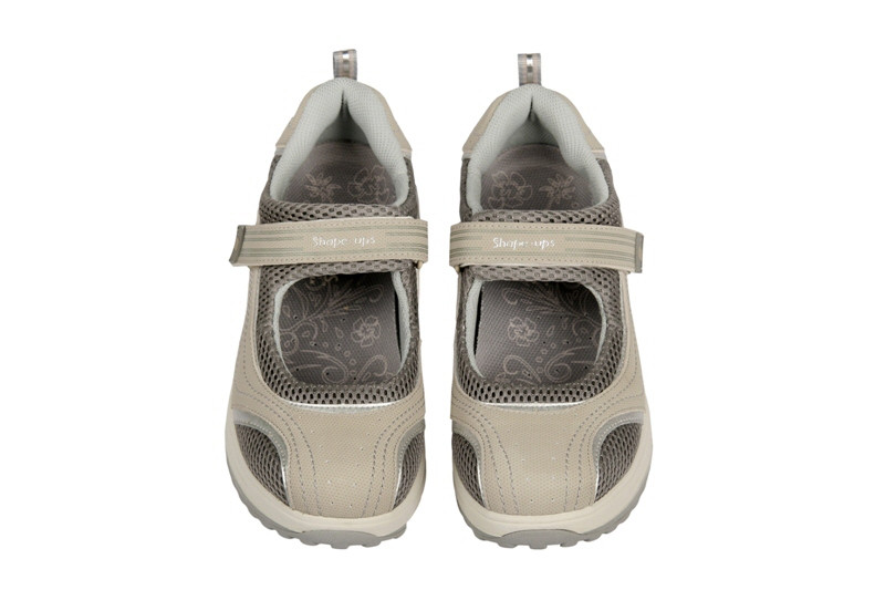 Skechers Shape ups Schuhe 11807/STSL beige grau