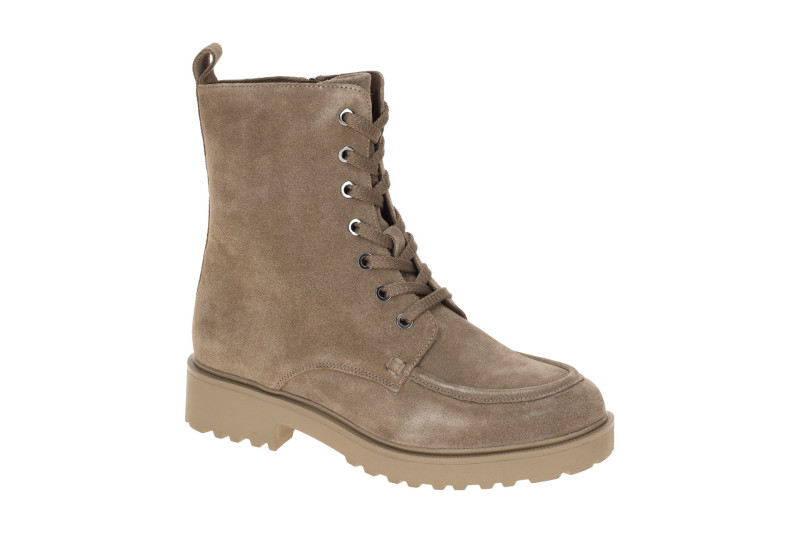 Caprice Stiefelette Schnür Boots taupe grau Thermo 25314