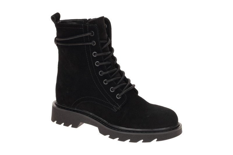 Tamaris Stiefel Boots schwarz Velour 25219