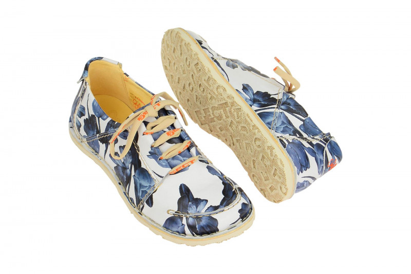 Eject Sony3Deal Schuhe weiß Blumen 9405/1.013