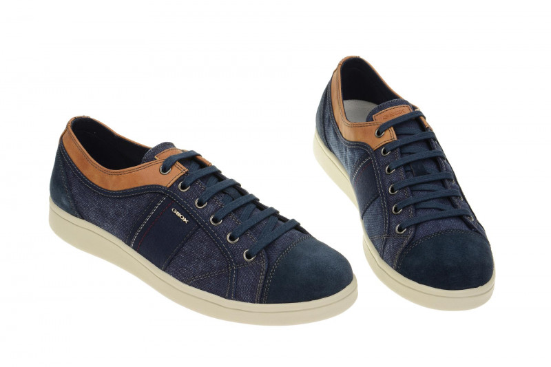 Geox Warrens Schuhe blau jeans - U620LA