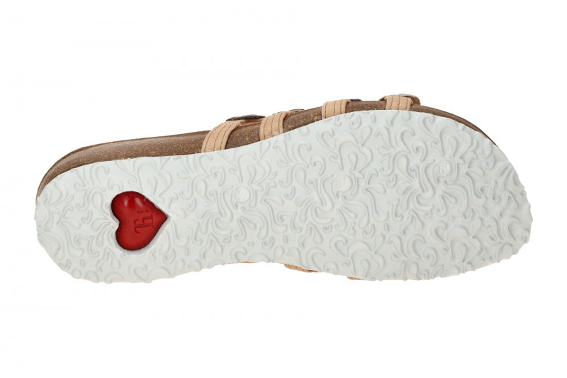 Think Julia Pantolette beige kombi 247