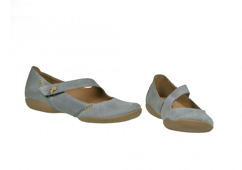 Clarks Felicia Plum Slipper blau denim