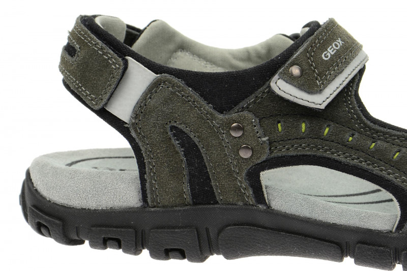 Geox Sandal Strada mud grau U5224A 02210 C6524