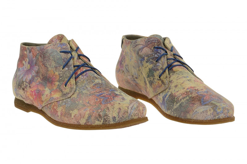 Think Shua Schuhe taupe effekt Blumen