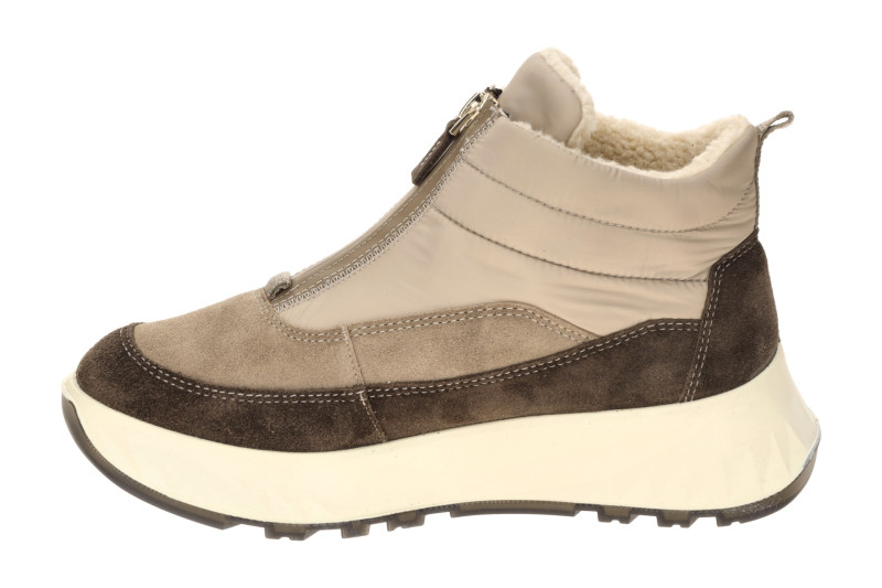 ARA St. Moritz Winter Stiefelette Boots taupe braun GORE-TEX H-Weite