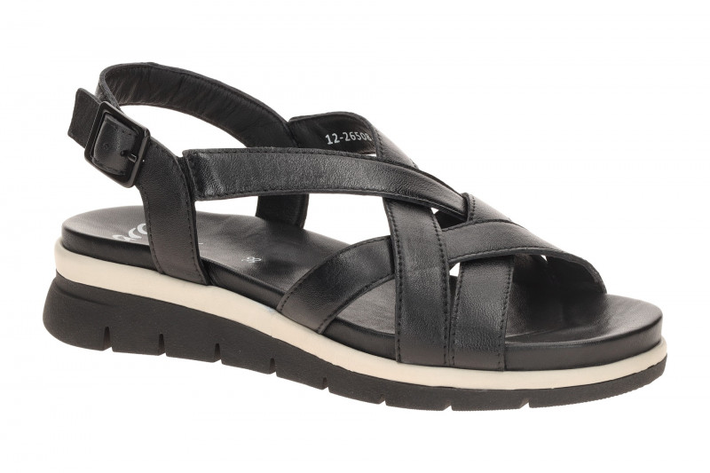 ara Cambridge Sandale schwarz Kreuzriemchen 12-26508