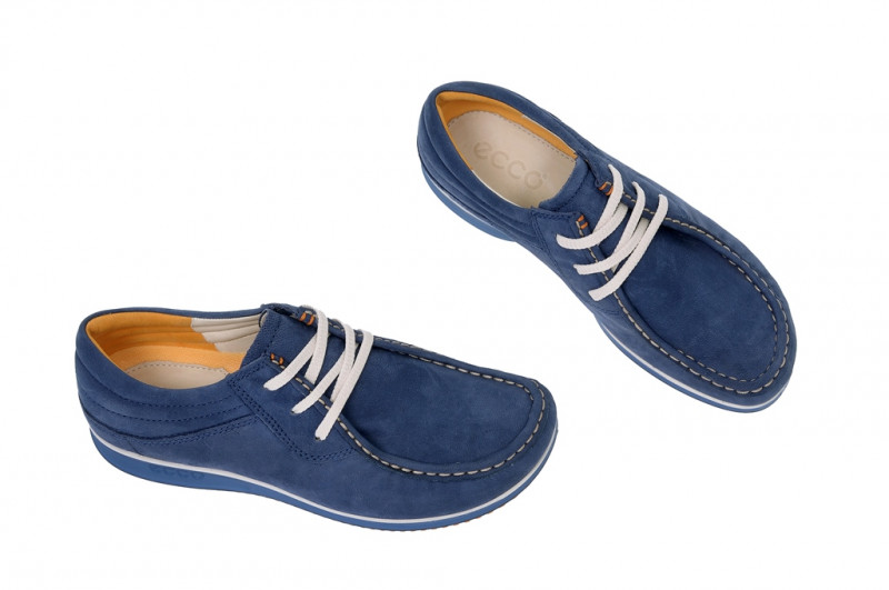 Ecco Mind Schuhe in blau Herren Mokassin 59000402139