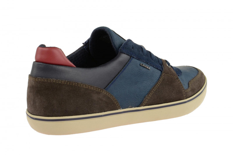 Geox Box Schuhe blau braun U74R3A
