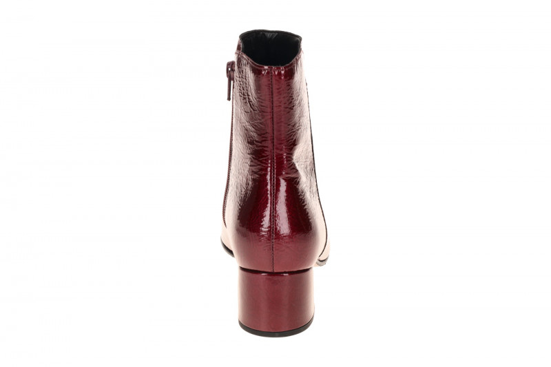 Gabor elegante Stiefelette bordo rot Lack 75.680.95