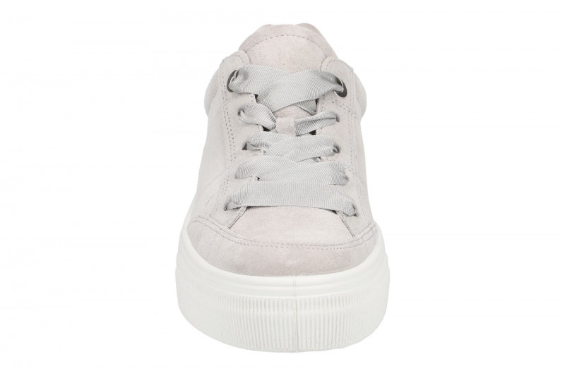 Legero Lima Plateau Schuhe grau Velour 4-00910-25