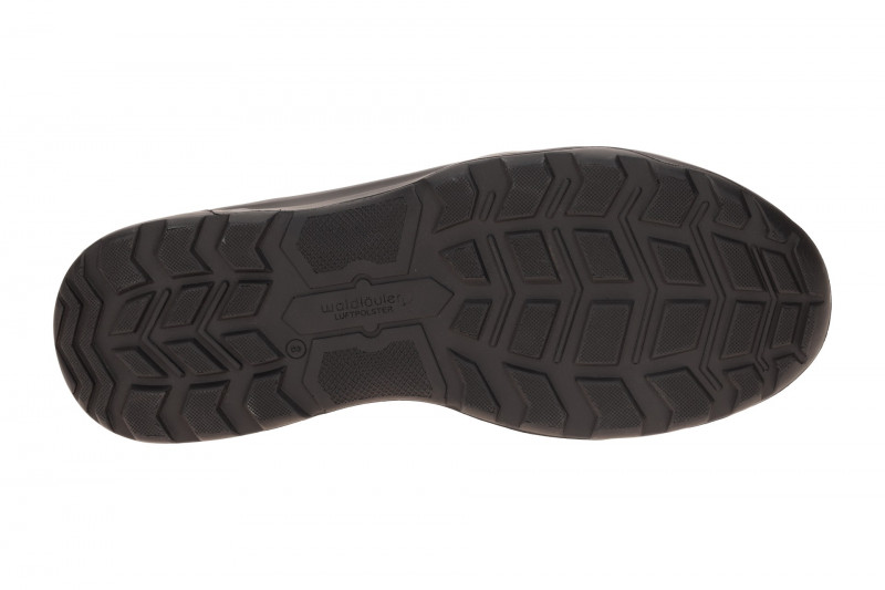 Waldläufer Max Schuhe schwarz Nubuck H-Weite