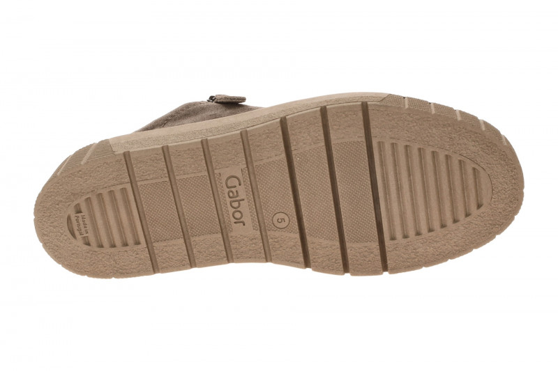 Gabor Best Fitting Schuhe Plateau Sneakers grau H-Weite 6017.03