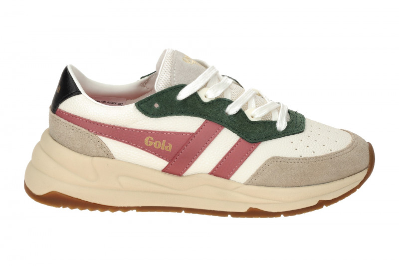 Gola Saturn Quadrant Sneakers weiß grün CLB521