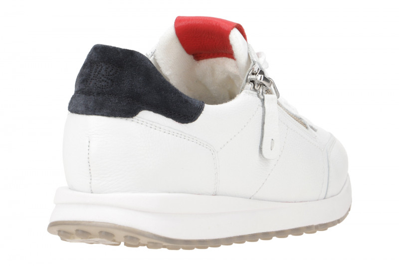 Paul Green Sneaker Schuhe weiß rot 4085