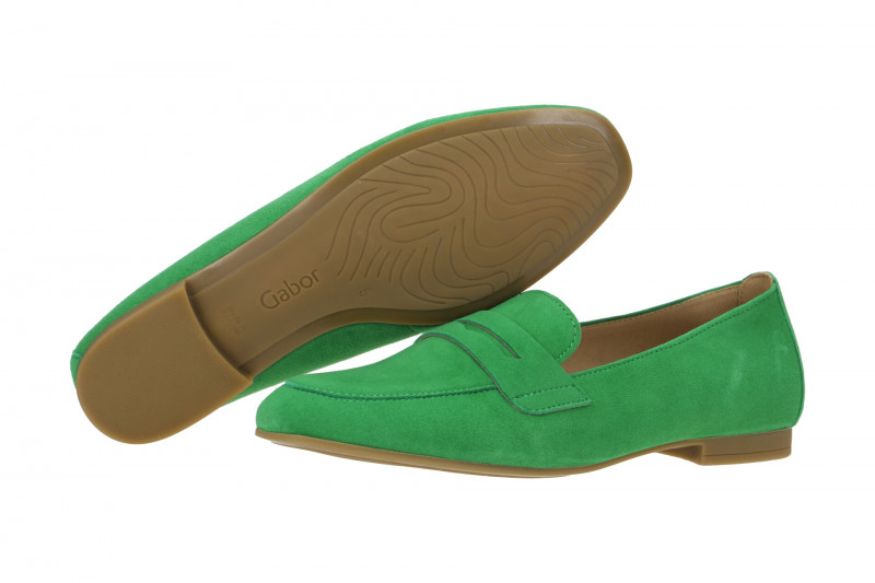 Gabor Schuhe Slipper grün verde 65.213.39