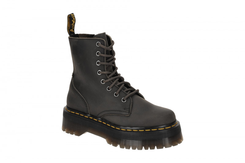 Dr. Martens Jadon Plateau Stiefel grau charcoal 31985057