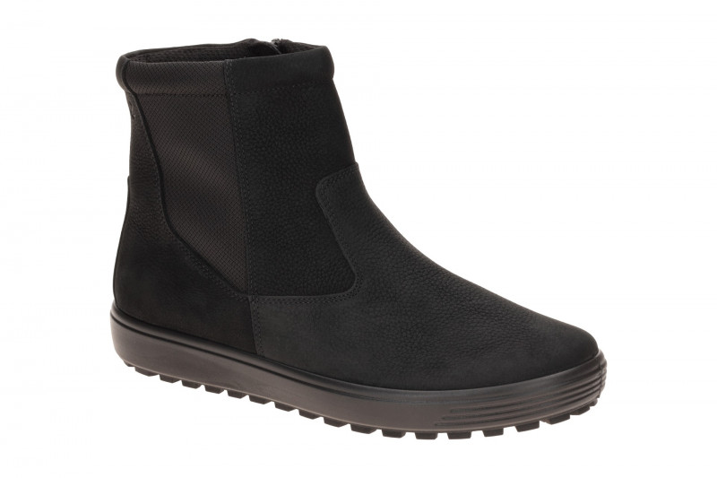ecco Classic Tred Stiefelette Bootie schwarz Wasserdicht 203403