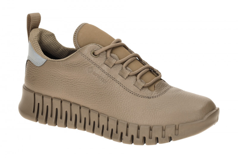Ecco Gruuv GTX Schuhe taupe braun Sneakers GORE-TEX 218233
