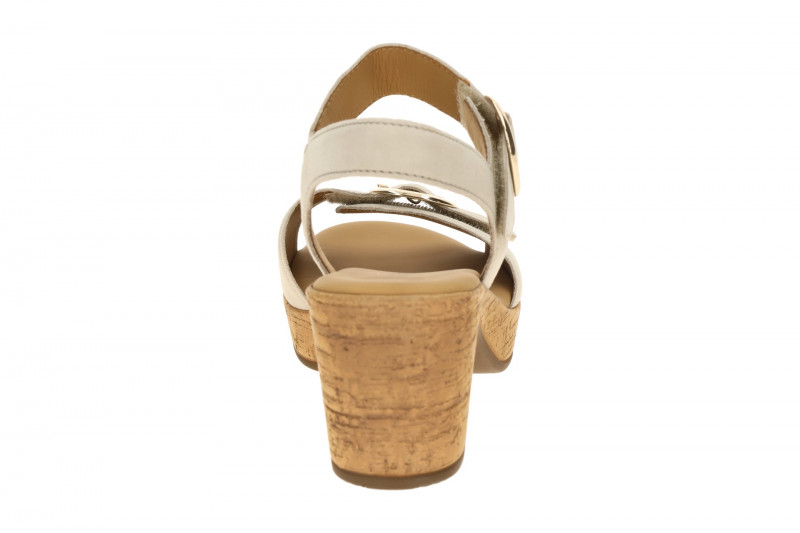 Gabor Sandalette grau oak Velour 84.764.12