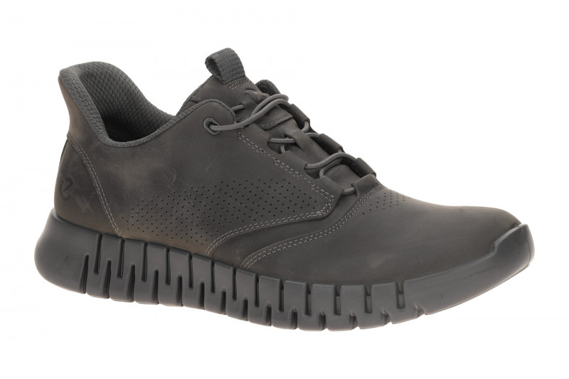 Ecco Gruuv Schuhe grau Herren Sneakers Easy Entry 525304