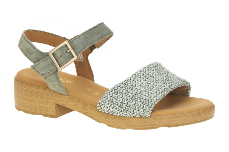 Gabor Sandalette pine grün H-Weite 82.814.64