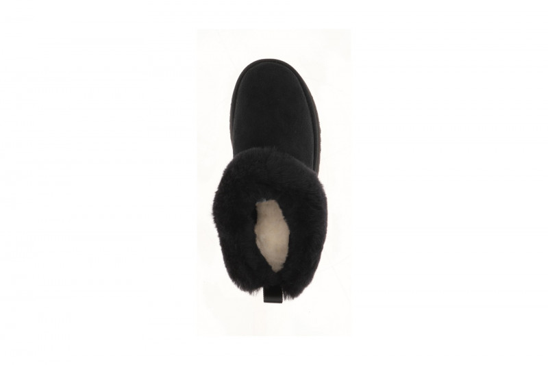 UGG Tazzele Boots Plateau Slipper schwarz Warmfutter