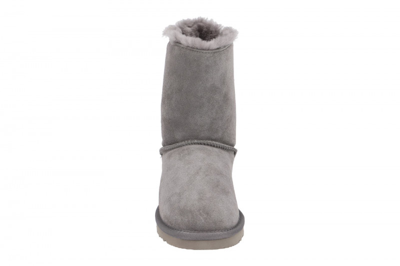 Oog Stiefel grau Lammfell Boots OB0604