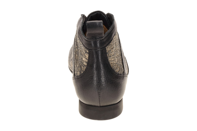 Think Guad 2 Schnür Stiefeletten schwarz gold metallic 618