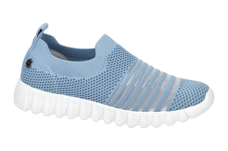 Bernie Mev Wylie Schuhe Slipper hellblau Vegan