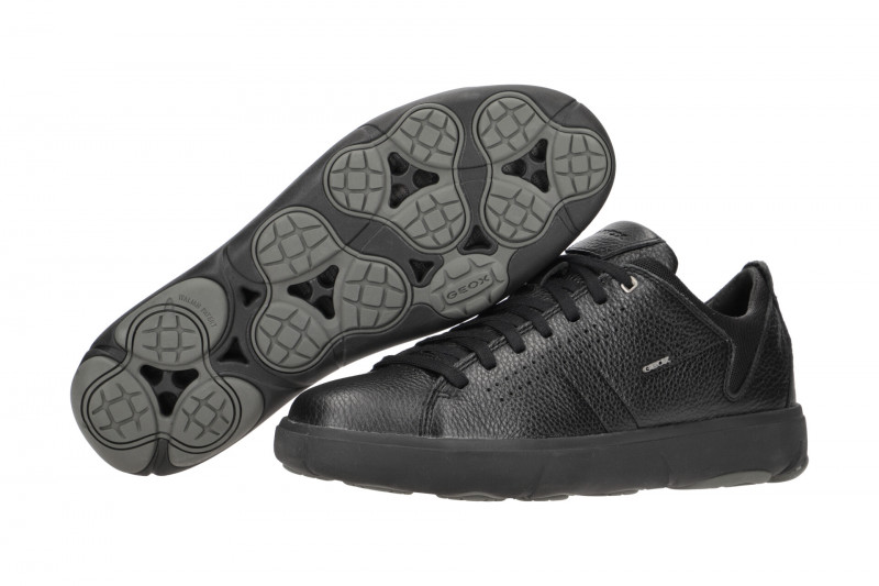 Geox Nebula Schnür Schuhe schwarz U948FA