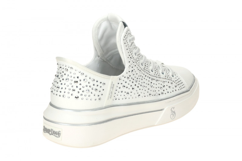 Skechers Snoop One Sneaker Damen weiß SNOOP DOGG Strass 186005