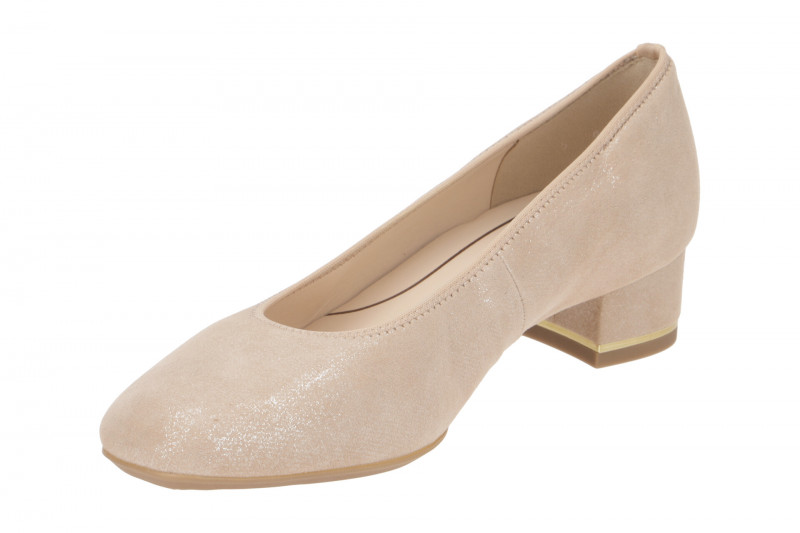ARA Graz Pumps beige Glitzer 12-21838