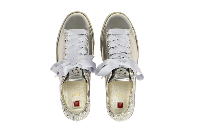 Högl Sneaker Schuhe silber Swarovski