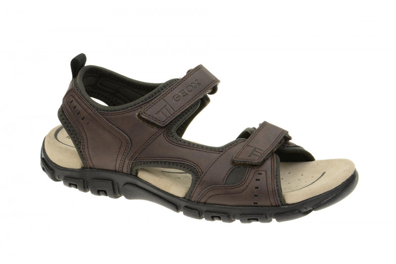 Geox Strada Sandale braun coffee U4224A