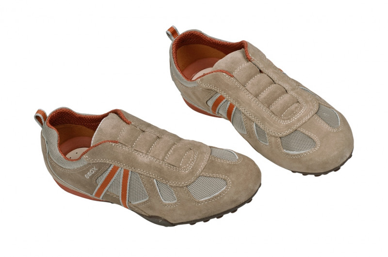 Geox Snake R Schuhe beige Slipper U3207R