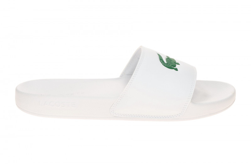 Lacoste Serve Slide Pantoletten weiß 0041