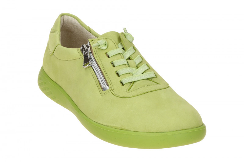 Waldläufer Cloe Schuhe lime grün H-Weite Gummizug 947006