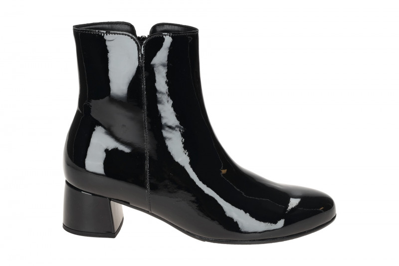 Gabor elegante Stiefelette schwarz Lack 75.680.97