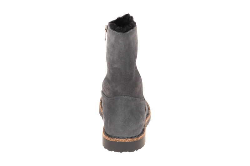 Birkenstock Uppsala Zip Stiefel grau Warmfutter NORMAL-WEIT 1032750
