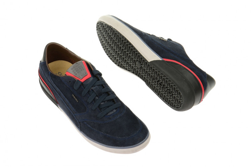 Geox Box Schuhe blau - U44R3A