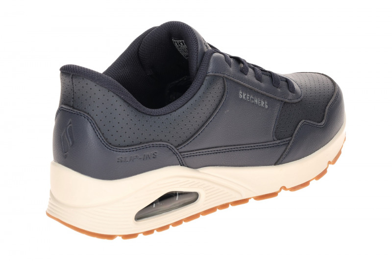 Skechers Uno Schuhe Sneakers blau Herren Slip Ins 183023