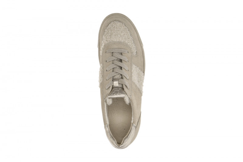 Paul Green Sneaker Schuhe beige Nubuck Fell 5487
