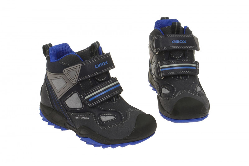 Geox Respira Jungen Stiefel Savage ABX in blau Allwetter Boots