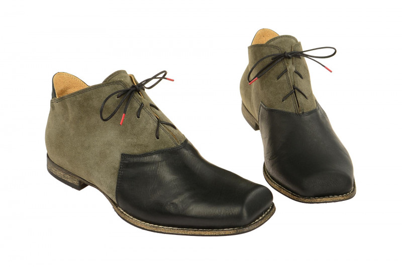 Think Guru Stiefelette schwarz grau