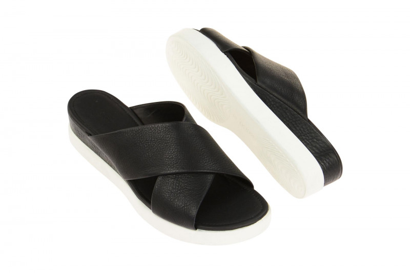 Ecco Plateau Pantolette Touch schwarz - 26030311001