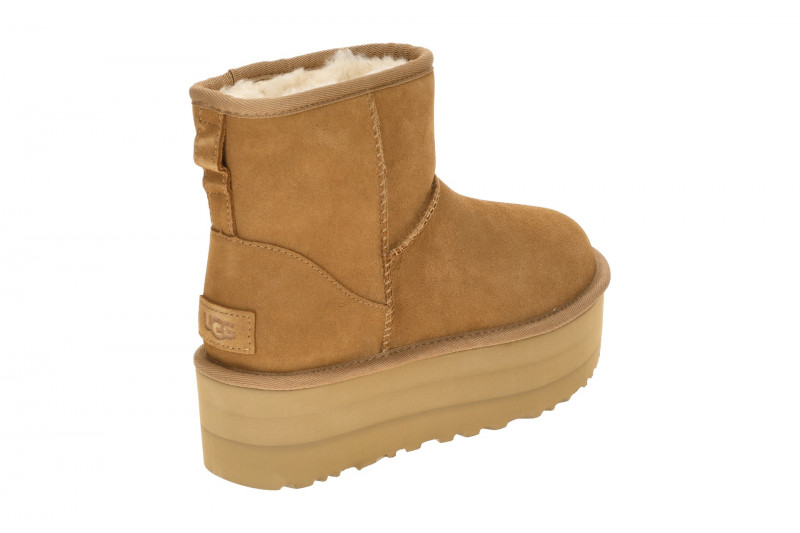 UGG Classic Mini Platform Stiefel braun chestnut